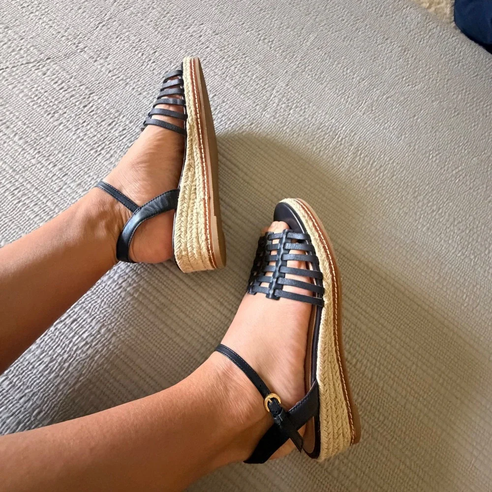 Talbots woven leather